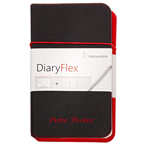 Hahnemühle Notizbuch DiaryFlex personalisiert mit Namen liniert 11,5 x 19 cm hoch 100g/m² 80 Blatt von Hahnemühle