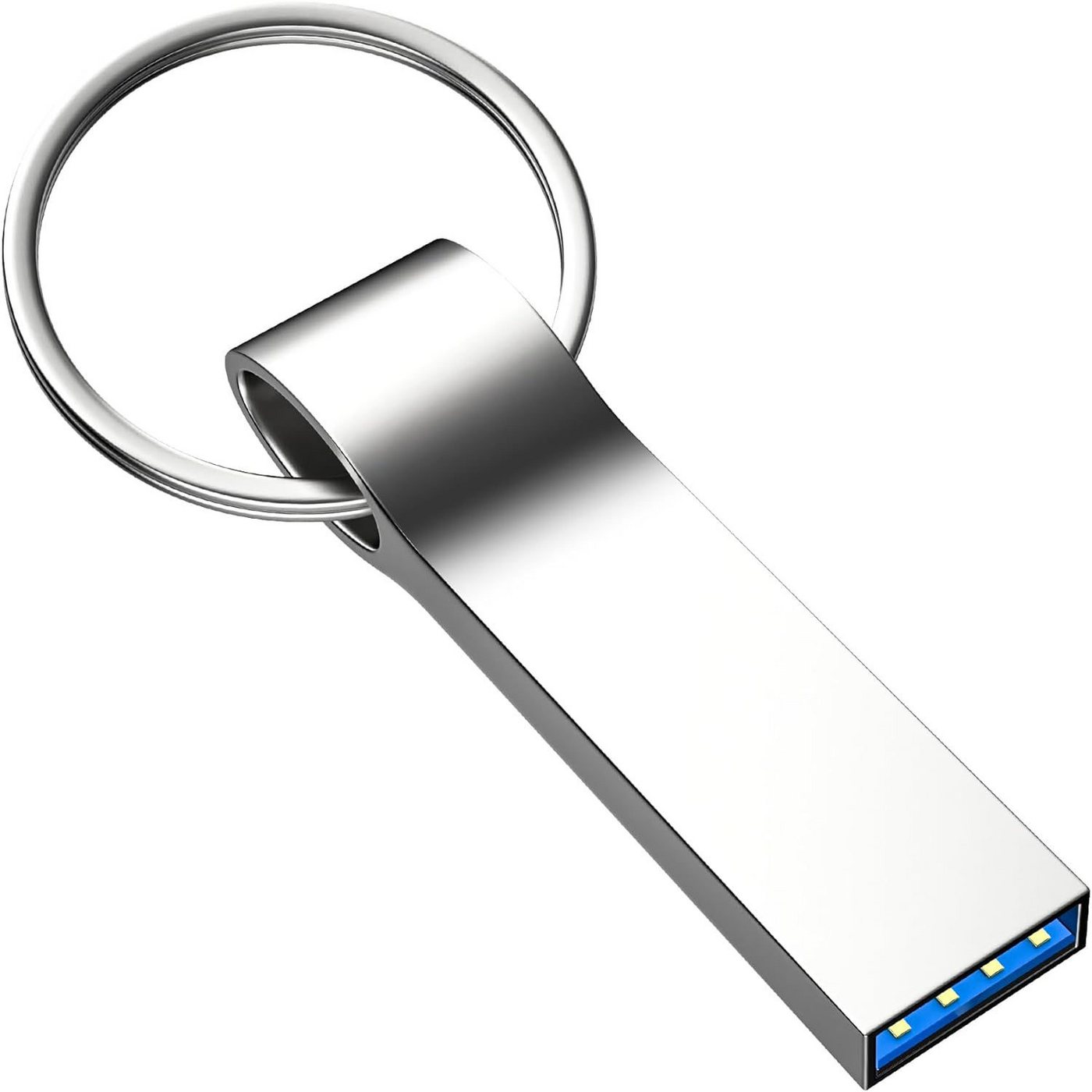 Haiaveng Usb Stick 3.0 64GB Große Metall Tragbar USB Flash Drive USB-Stick (USB 3.0, mit Schlüsselanhänger Memory Stick für Computer/PC/Laptop/Tablet) von Haiaveng