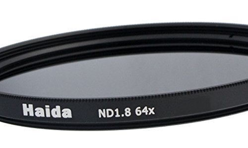 Graufilter ND64 für Digitalkameras 40,5mm z.B. für Nikon P7700 / P7800, Olympus M Zuiko 16-50mm OSS u.a. von Haida