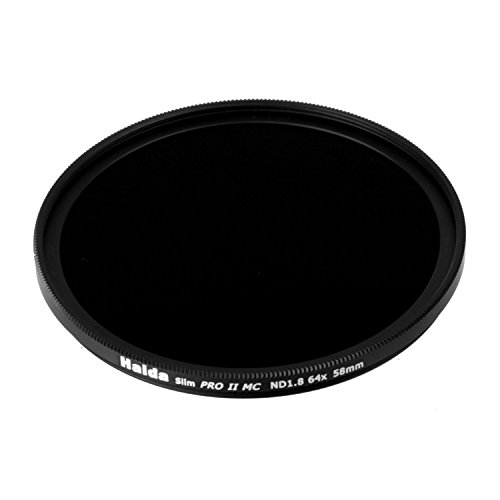 Haida 58 mm Slim PROII Graufilter, mehrfach beschichtet, ND 1.8, 64x Haida 58 mm Slim PROII Graufilter, mehrfach beschichtet, ND 1.8, 64x von Haida