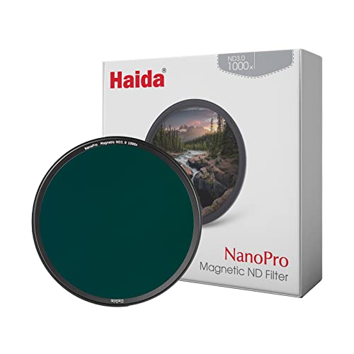 Haida 82 mm magnetischer ND1000 Filter mit Adapterring, magnetischer Graufilter Haida 82 mm magnetischer ND1000 Filter mit Adapterring, magnetischer Graufilter von Haida