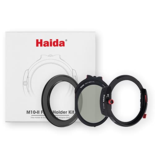 Haida M10-II Filterhalter-Set mit 67 mm Adapterring Polfilter und Tasche von Haida