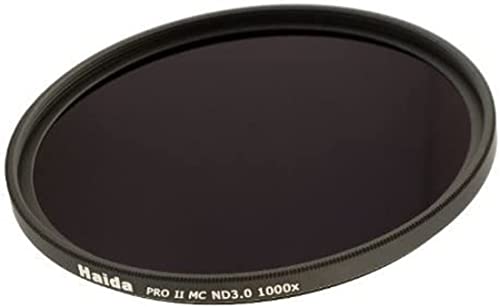 Haida PRO II Serie MC (mehrschichtvergütet) Neutral Graufilter ND1000 - 82mm - Inkl. Cap mit Innengriff von Haida