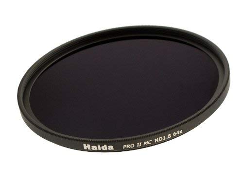 Haida PRO II Serie MC (mehrschichtvergütet) Neutral Graufilter ND64 - 72mm - Inkl. Cap mit Innengriff von Haida