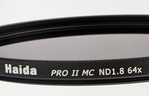 Haida PRO II Serie MC (mehrschichtvergütet) Neutral Graufilter ND64-77mm - Inkl. Cap mit Innengriff von Haida