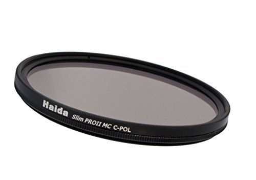 Haida Pro II Digital Slim Polfilter Zirkular MC (multicoating) - 37 mm - inkl. Cap mit Innengriff, z.B für Laowa 4/10 mm Cookie von Haida