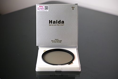 Haida Pro II Digital Slim Polfilter Zirkular MC (multicoating) - 82mm - inkl. Cap mit Innengriff von Haida