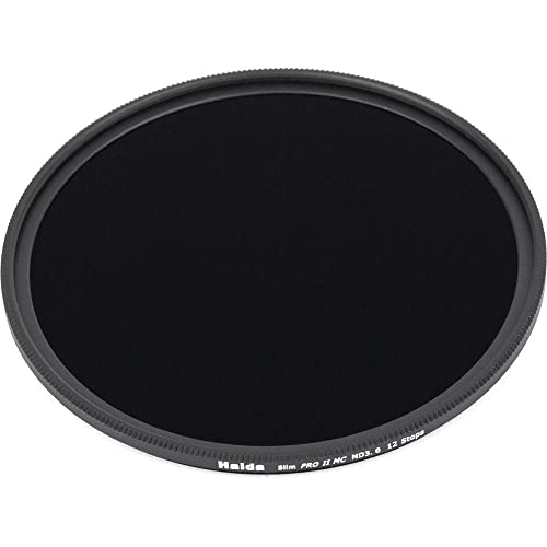 Haida Pro II MC ND 3,6 4000 x 12 Stoppt Optisches Glas Neutral Graufilter, 72 mm von Haida