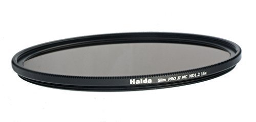 Haida Slim ND Graufilter PRO II MC (mehrschichtvergütet) ND1.2 (16x) - 40,5mm - inkl. Cap mit Innengriff von Haida