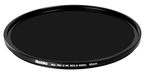Haida Slim PRO II ND4000 Filter / Graufilter, mehrfach beschichtet, 82 mm, 12 Blendenstufe von Haida