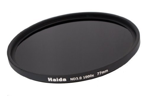 Neutral Graufilter ND1000 77mm inkl. Pro Lens Cap mit Innengriff von Haida