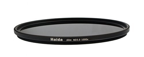 Slim Graufilter ND 3.0 (1000x) für Digitalkameras 43 mm inkl. Cap - z.B. für Lumix DMC-LX100, Samsung NX 16-50mm f3.5-5.6 Power Zoom ED OIS u.a. von Haida