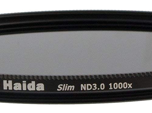 Slim Graufilter ND1000 72mm - Schlanke Fassung + Lens Cap mit Innengriff von Haida