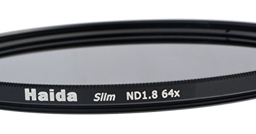 Slim Graufilter ND64-67mm.Schlanke Fassung + Pro Lens Cap mit Innengriff von Haida