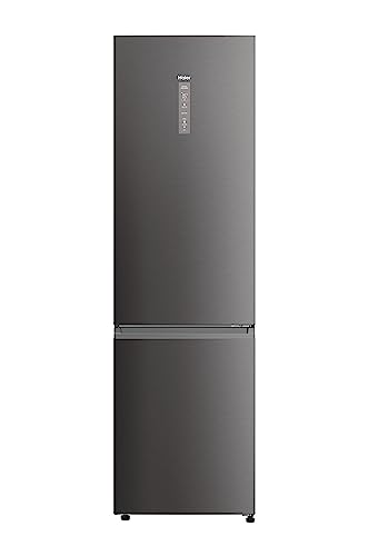 Haier 2D 60 SERIE 5 PRO HDPW5620ANPD Kühl-Gefrierkombination/Beste Energieeffizienz A/XXL Nutzinhalt/Total No Frost/Smart hON-App/MyZone Pro & HumidityZone/Leise nur 35 db(A) / Dark Inox von Haier