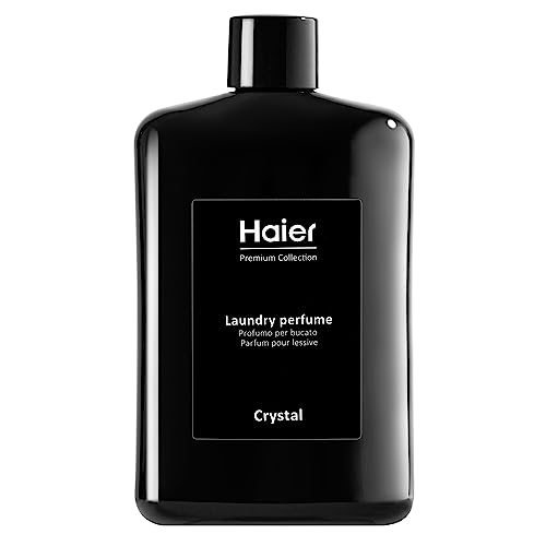 Haier – Crystal Wäscheparfüm für Waschmaschinen/Konzentrat mit langanhaltender Aktivformel/angenehmer Duft mit hoher Konzentration/Wäscheduft hält bis zu 5 Wochen / 400 ml von Haier