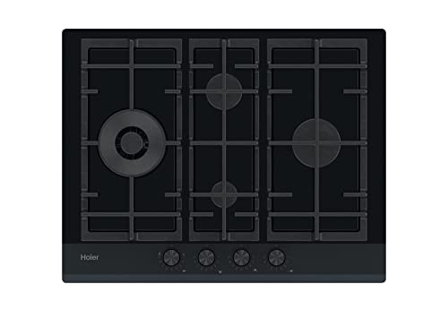 Haier GAS ON GLAS SERIE 6 HAVG5D4HB Gas-Kochfeld/Autark / 60 cm / 4 Brenner mit Wok-Kochzone / 9 Leistungsstufen, Schwarz Haier GAS ON GLAS SERIE 6 HAVG5D4HB Gas-Kochfeld/Autark / 60 cm / 4 Brenner mit Wok-Kochzone / 9 Leistungsstufen, Schwarz von Haier