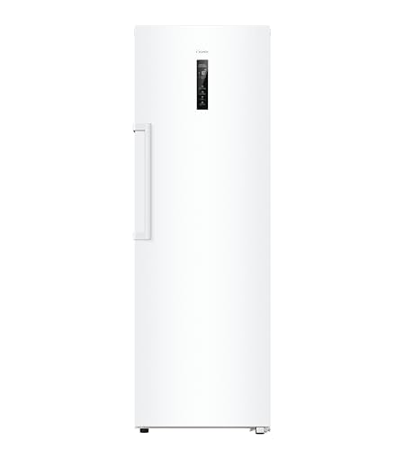 Haier H4F272WDH1 Stand-Gefrierschrank/Instaswitch: Kühlen oder Gefrieren je nach Bedarf/No Frost/Twist Ice Maker/Smart hOn-App/Inverter Kompressor/Nutzinhalt 276 L/Weiß von Haier