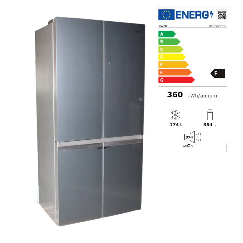 Haier HTF540DGG7 Kühlschrank Kühl-Gefrierkombination Defekt Unbenutzt von Haier