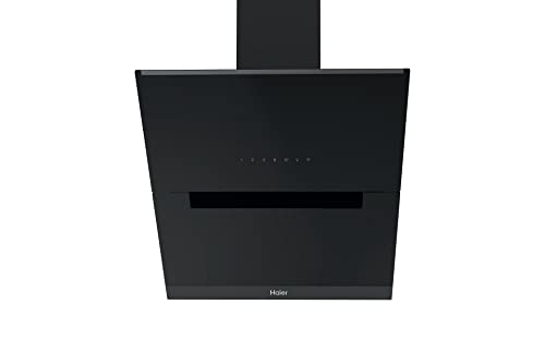 Haier I-LINK HADG6DS46BWIFI Kopffreihaube / 60 cm/Touch-Bedienung / 5 Leistungsstufen/Booster-Funktion/Timer/Wi-Fi-Funktion, Schwarz von Haier