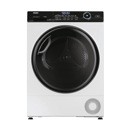 Haier I-PRO SERIE 5 HD81-A3959E Wärmepumpentrockner / 8 kg/A+++ / Smart Home - Wi-Fi & hOn App/Hygiene-Funktion/I-Refresh Dampfprogramm/Schontrommel von Haier