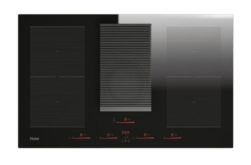 Haier SERIE 6 HAIH8IFMCF Induktionskochfeld mit Dunstabzug / 80 cm/Umluftbetrieb/Multi-Slider-Bedienung / 4 Zonen inkl. 2 Flex-Zonen / 9 Leistungsstufen inkl. PowerBoost/Timer/Kindersicherung Haier SERIE 6 HAIH8IFMCF Induktionskochfeld mit Dunstabzug / 80 cm/Umluftbetrieb/Multi-Slider-Bedienung / 4 Zonen inkl. 2 Flex-Zonen / 9 Leistungsstufen inkl. PowerBoost/Timer/Kindersicherung von Haier