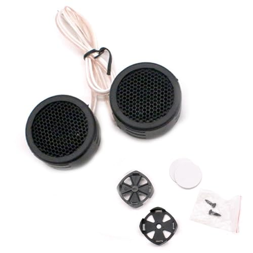 1 Paar Auto HiFi Hochtöner Klare Überlegene Klangqualität Easy Installation Lautsprecher Hohe Empfindlichkeit Für Heimkino 1 Paar Auto HiFi Hochtöner Klare Überlegene Klangqualität Easy Installation Lautsprecher Hohe Empfindlichkeit Für Heimkino von Haiki
