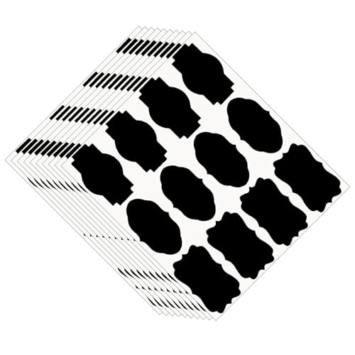 120pcs Papieretikettaufkleber Mit Ausgefallenen Formspeicherbox Etiketten Für Hausgemachte Artikel Ätherische Ölflaschen Und Gläser von Haiki