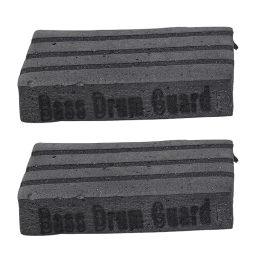 2pcs Drum Hoop Guard Bass Drum Hoop Protektor Nicht Slip Gummi Pad Kicks Trommelfelgen Protektor Percussion Instrument Teil 2pcs Drum Hoop Guard Bass Drum Hoop Protektor Nicht Slip Gummi Pad Kicks Trommelfelgen Protektor Percussion Instrument Teil von Haiki