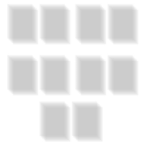 50 transparente Acetat-Schablonen für Vinyls, Schneiden, Quilten und Scrapbooking von Haiki