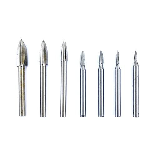 6mm Schaftholzschnitzer Gravurbohrbohrer Bit Fräserschneider Messer Holzbearbeitungswerkzeuge Holzbohrer Holzbearbeitungswerkzeuge von Haiki