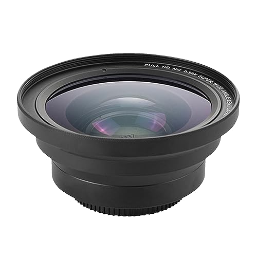 75 mm 0,39 x breites Makroobjektiv für Videokamera, Teleobjektiv, Camcorder, Objektiv, Videozubehör 75 mm 0,39 x breites Makroobjektiv für Videokamera, Teleobjektiv, Camcorder, Objektiv, Videozubehör von Haiki
