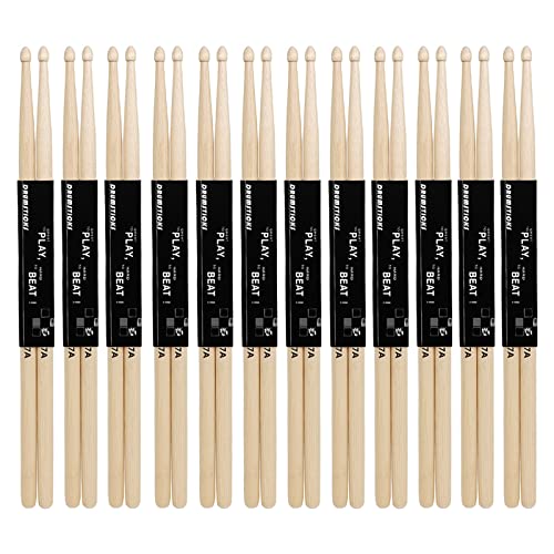 7a Drumsticks Für Erwachsene Kinder Nicht Schlupf Klassiker Wooden Drum Sticks Leichte Dauerhafte Konzert Percussion Accessoires Geschenke 7a Drumsticks Für Erwachsene Kinder Nicht Schlupf Klassiker Wooden Drum Sticks Leichte Dauerhafte Konzert Percussion Accessoires Geschenke von Haiki