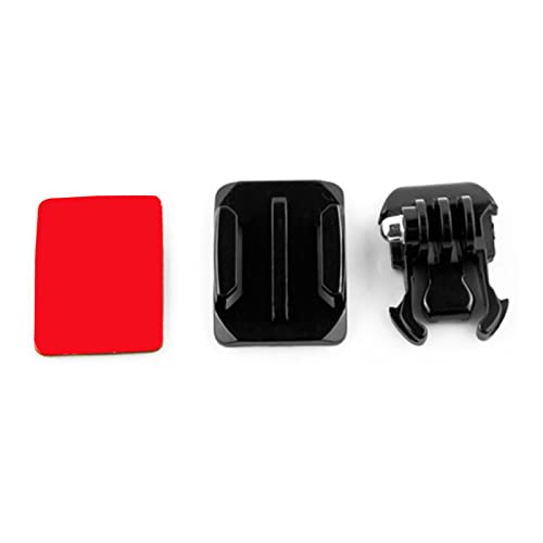 Action Kamera Zubehör Basic Halterung für 11 10 9 8 7 4 3 Klebehalterungen Helm flach gebogen Helm Klebehalterung von Haiki