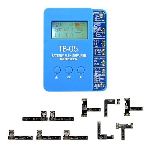 Batteriekabel-Reparaturgerät, Kabelreparatur, Instrument, Batterieeffizienz, Gesundheitsfix-Programmierer für Telefon 11–15 Batteriekabel-Reparaturgerät, Kabelreparatur, Instrument, Batterieeffizienz, Gesundheitsfix-Programmierer für Telefon 11–15 von Haiki