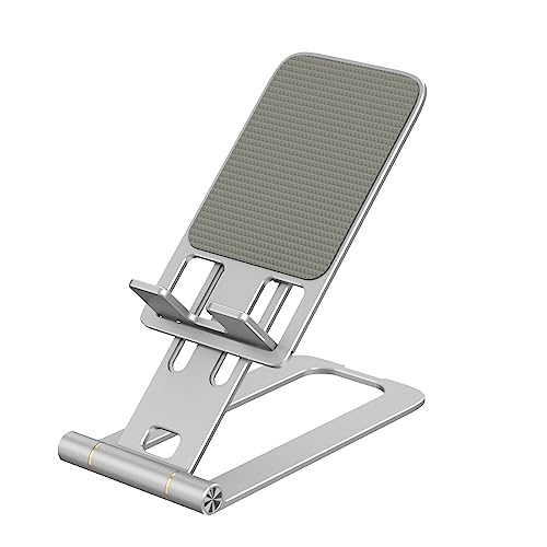 Faltbare Handy-/Tablet-Halterung zum Lesen, für Videoanrufe, zum Freigeben der Hände beim Kochen, Arbeiten, Spielen, leicht Faltbare Handy-/Tablet-Halterung zum Lesen, für Videoanrufe, zum Freigeben der Hände beim Kochen, Arbeiten, Spielen, leicht von Haiki