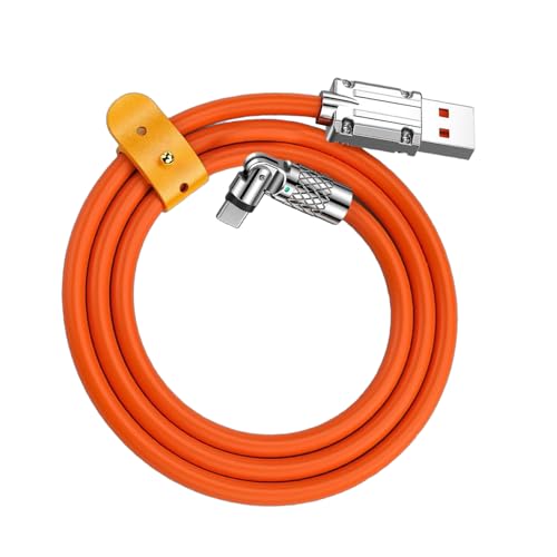 Haiki 180+360 Rotatable 120W Superschnelles Ladekabel Kabel Flüssigkeit Silikon Mobile Spiel USB C Ladelbogenkabel Für Spiel Haiki 180+360 Rotatable 120W Superschnelles Ladekabel Kabel Flüssigkeit Silikon Mobile Spiel USB C Ladelbogenkabel Für Spiel von Haiki