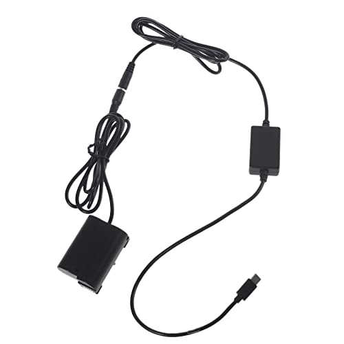 Haiki Für Z5 Z6 Z6II Z7 Z7II V1 D7000 D7100 D7200 D7500 Kamera Stromadapter USB Typ C Kabel Zum EN EL15-Dummy Akku Haiki Für Z5 Z6 Z6II Z7 Z7II V1 D7000 D7100 D7200 D7500 Kamera Stromadapter USB Typ C Kabel Zum EN EL15-Dummy Akku von Haiki