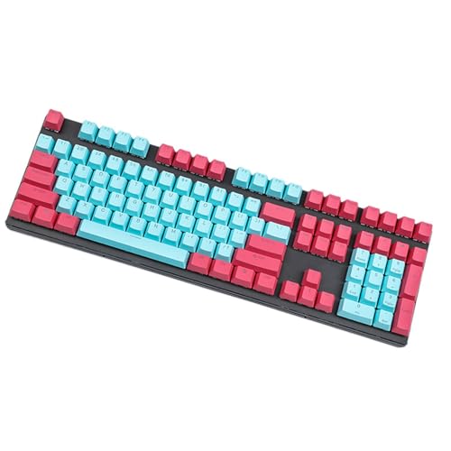 Haiki Tastenkappen Set Double Shot OEM Profil Personalisiertes Tastenkappen Set Für Mechanische Tastatur Mit 108 Tasten Durchscheinende Tastenkappen Hinterleuchtetes Tastenkappen Set Tastenkappen von Haiki