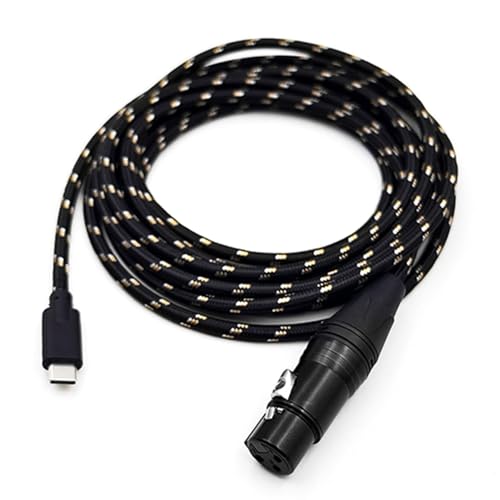 Haiki USB C Bis 3 Pin Mikrofonkabel 3Pin Frauen Bis USB C Kabelkabelkabel In Chipsatz 20Hz-20 KHz Frequenz Haiki USB C Bis 3 Pin Mikrofonkabel 3Pin Frauen Bis USB C Kabelkabelkabel In Chipsatz 20Hz-20 KHz Frequenz von Haiki