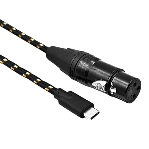 Haiki USB C Bis 3 Pin Mikrofonkabel 3Pin Frauen Bis USB C Kabelkabelkabel In Chipsatz 20Hz-20 KHz Frequenz Haiki USB C Bis 3 Pin Mikrofonkabel 3Pin Frauen Bis USB C Kabelkabelkabel In Chipsatz 20Hz-20 KHz Frequenz von Haiki