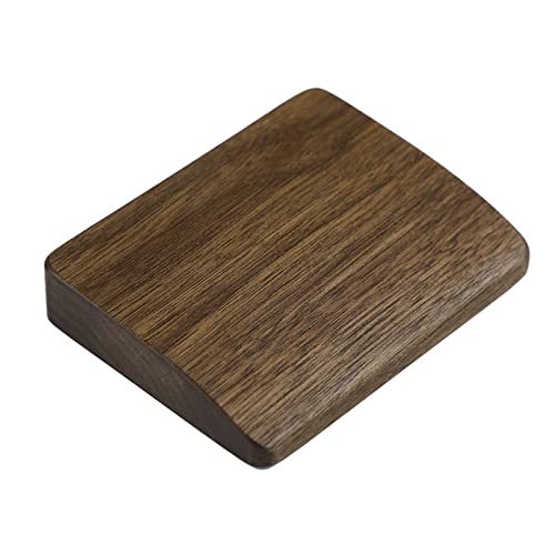 Mechanische Tastatur-Handgelenkauflage aus Walnuss/Bienenholz mit Anti-Rutsch-Matte, ergonomische Tastatur, Gaming-Schreibtisch-Handgelenkauflage von Haiki