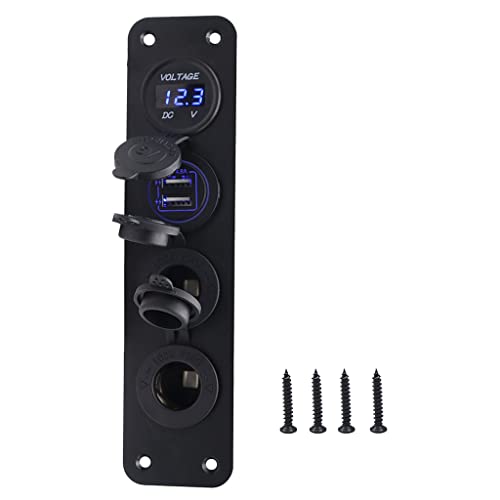 Professioneller Fahrzeugvoltmeter USB Ladeanschluss Steckdose Multifunktionsfeld Für Mobiltelefon Laptop Professioneller Fahrzeugvoltmeter USB Ladeanschluss Steckdose Multifunktionsfeld Für Mobiltelefon Laptop von Haiki