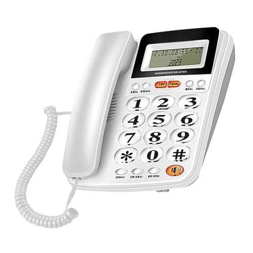 Schnurgebundenes Telefon Bürotelefon mit Anruferanzeige Festnetztelefone Kurzwahlen für den Einsatz in Hotels und Unternehmen Schnurgebundenes Telefon Bürotelefon mit Anruferanzeige Festnetztelefone Kurzwahlen für den Einsatz in Hotels und Unternehmen von Haiki
