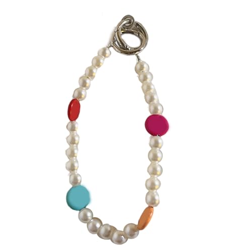 Uni-Handy-Halterung mit Perlen, stilvolle Crossbody-Kette, allgemeiner Handygurt, mit Perlen besetzt, für den Außenbereich Uni-Handy-Halterung mit Perlen, stilvolle Crossbody-Kette, allgemeiner Handygurt, mit Perlen besetzt, für den Außenbereich von Haiki