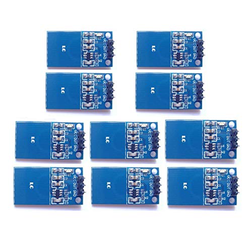 Hailege 10pcs TTP223 One Key Capacitive Touch Switch Module Digital Touch Sensor Touch Switch Touch Sensor von Hailege