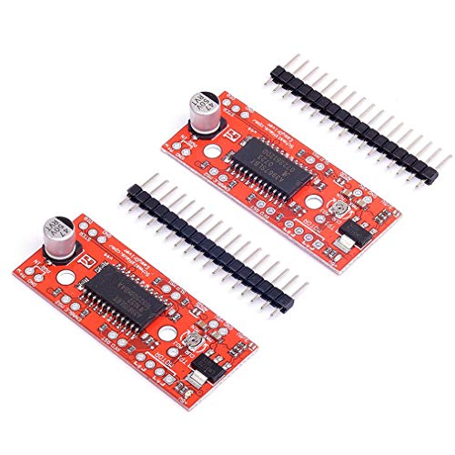 Hailege 2pcs A3967 Stepper Motor Drive Board EasyDriver Stepper Motor Driver EK1204 Raspberry Pi Robot von Hailege