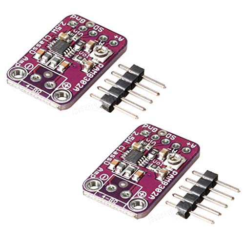 Hailege 2pcs PAM8302 2,5W Mono Audio Leistungsverstärker Einkanal Class D Solo Audio Verstärker Modul von Hailege