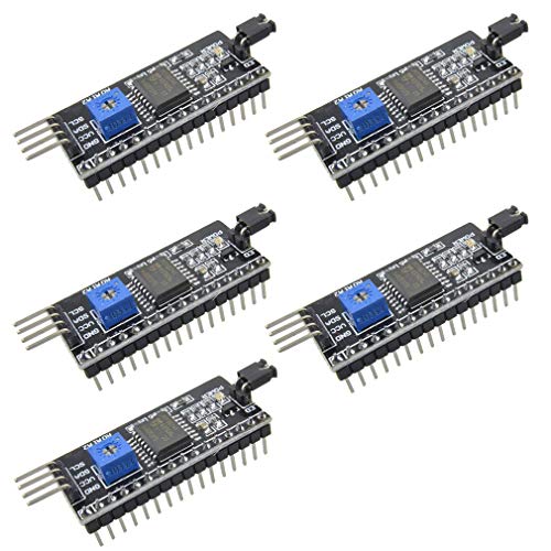 Hailege 5pcs 5V 2004 1602 LCD Display IIC I2C Adapter IIC Serial Interface Adapter Robort Parts von Hailege