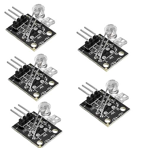 Hailege 5pcs 5V Heartbeat Detect Sensor Heart Rate Detect Measuring Module Finger Heartbeat Measure KY-039 von Hailege